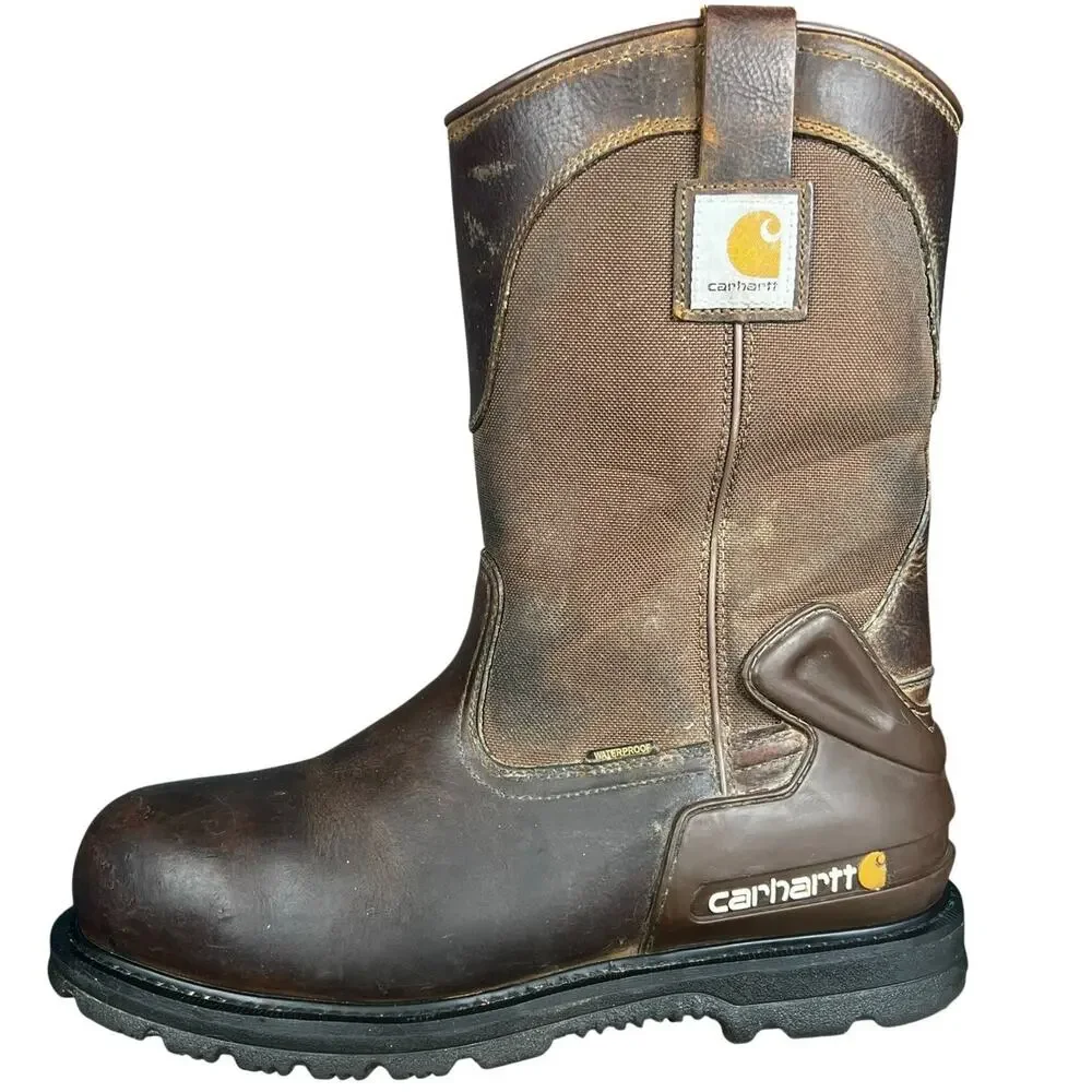 Carhartt CMP120 Wellington Waterproof Steel Toe Boots Size Boots Size 13